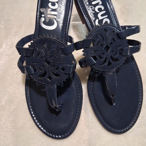 Circus by Sam Edelman Dark Blue Strappy Sandals - Picture 3 of 7